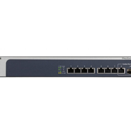 Netgear Switch 8x10GBT 1xSFP+ flüsterleise Metall - XS508M-100EUS