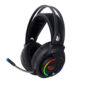 Nightshade Ακουστικό με μικρόφωνο gaming Μαύρο με φωτισμό RGB EGH470