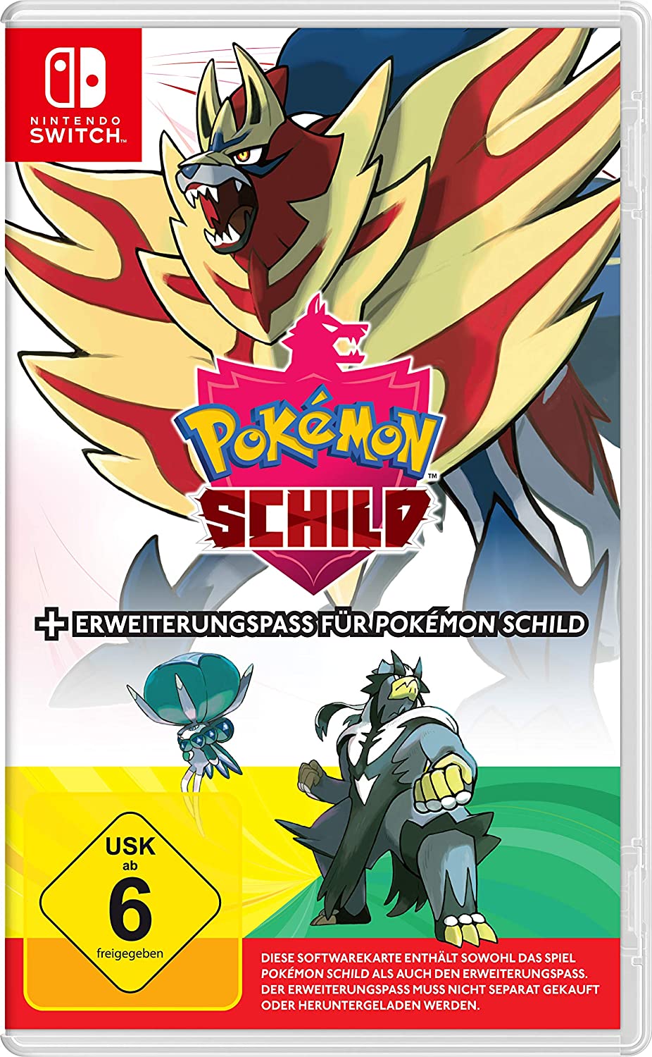 Nintendo Pokemon Schild incl. extension code - 10005105