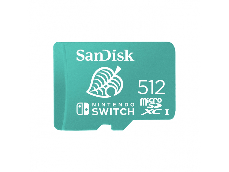 Nintendo SanDisk MicroSDXC 100MB 512GB - SDSQXAO-512G-GNCZN