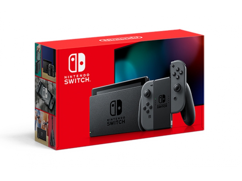 Nintendo Switch Grau Modell 2019 10002199