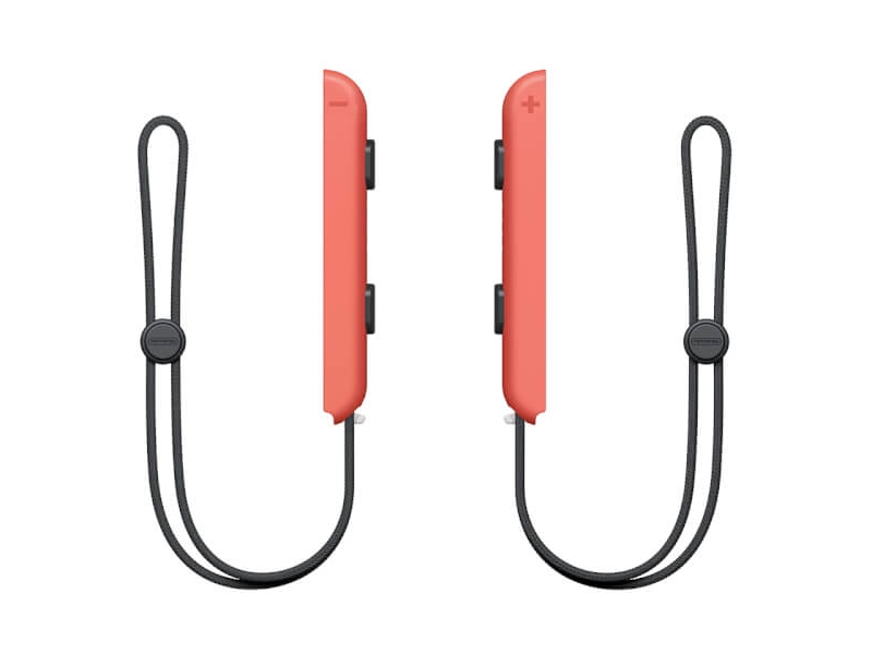 Nintendo Switch Joy-Con Handgelenksschlaufe Neon-Rot - 2510966