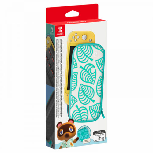 Nintendo Switch Lite Tasche (Animal Crossing) & Schutzfolie - 10004106