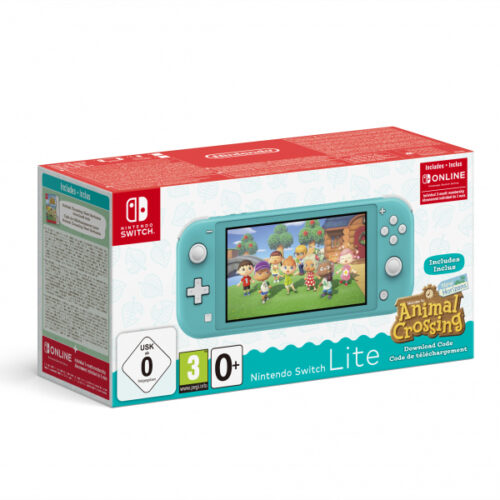 Nintendo Switch Lite Türkis inkl. Animal Crossing - 10005233