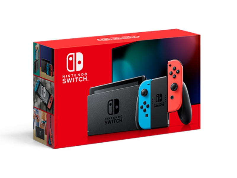 Nintendo Switch Neon-Rot