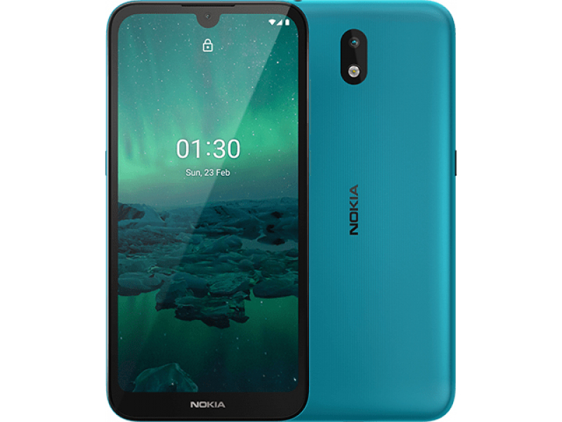 Nokia 1.3 Dual-SIM-Smartphone Cyan-Green 16 GB 719901104101