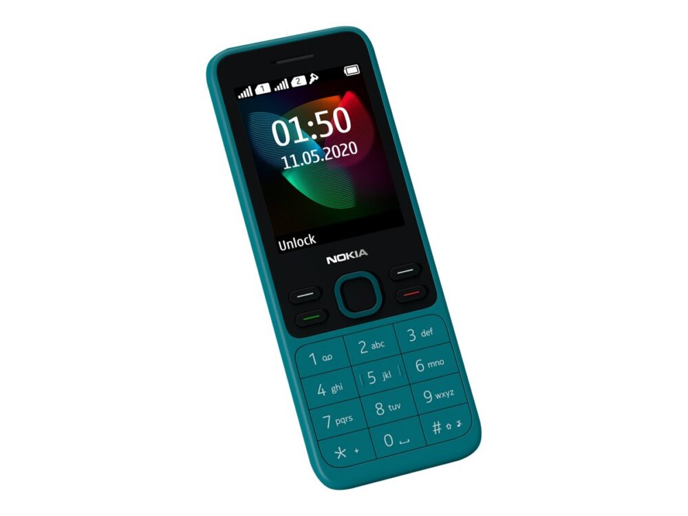 Nokia 150 Dual-SIM-Handy Cyan 16GMNE01A01