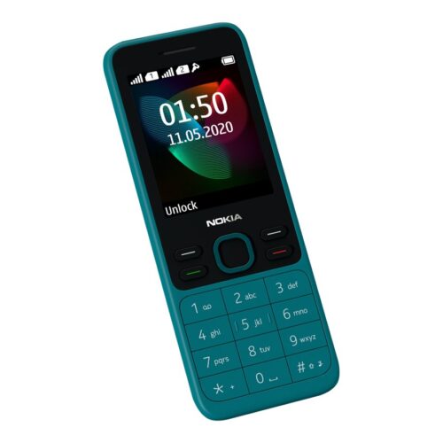 Nokia 150 Dual-SIM-Handy Cyan 16GMNE01A01