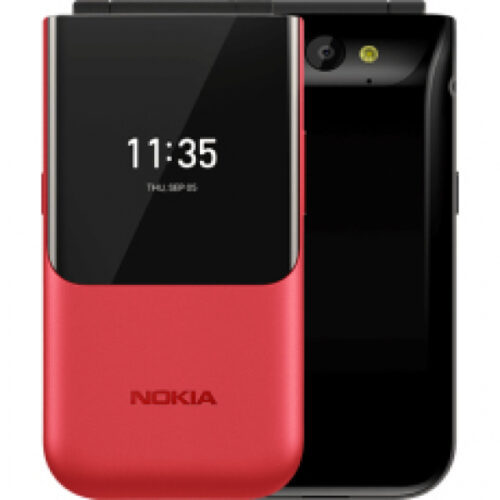 Nokia 2720 Flip Dual-SIM-Handy Rot 16BTSR01A01