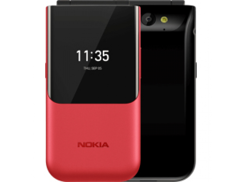 Nokia 2720 Flip Dual-SIM-Handy Rot 16BTSR01A01