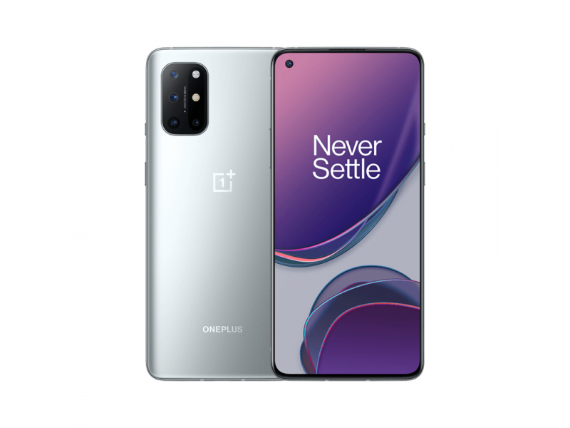 OnePlus KB2003 8T Dual Sim 8+128GB lunar silver DE - 5011101268