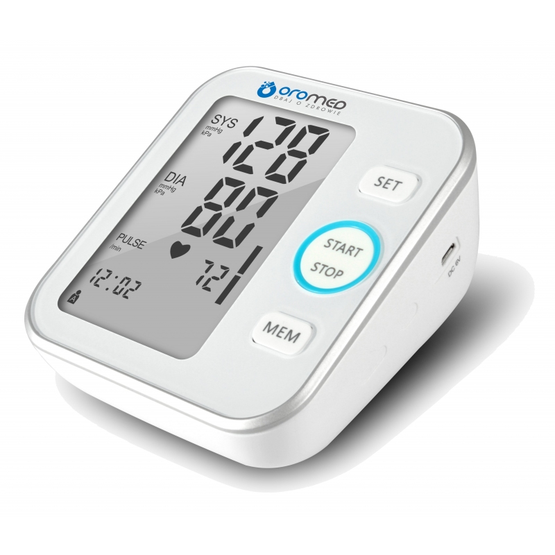 Oromed Electronic Blood Pressure Monitor ORO-N6 Basic+Power Adapter