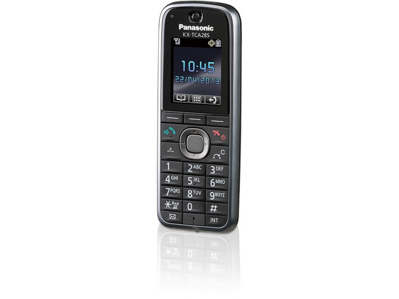 PANASONIC Compact Business DECT Handset inkl. Ladeschale BT KX-TCA285CE