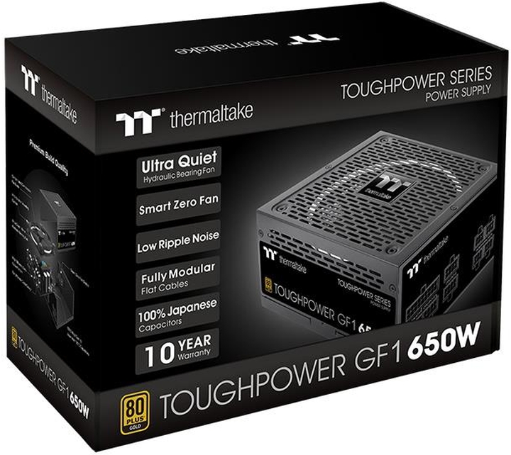 PC- Netzteil Thermaltake TOUGHPOWER GF1 650W TT Premium | PS-TPD-0650FNFAGE-1