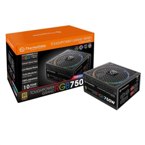 PC- Netzteil Thermaltake Toughpower Grand RGB 750W - Sync Edition | Thermaltake - PS-TPG-0750FPCGEU-