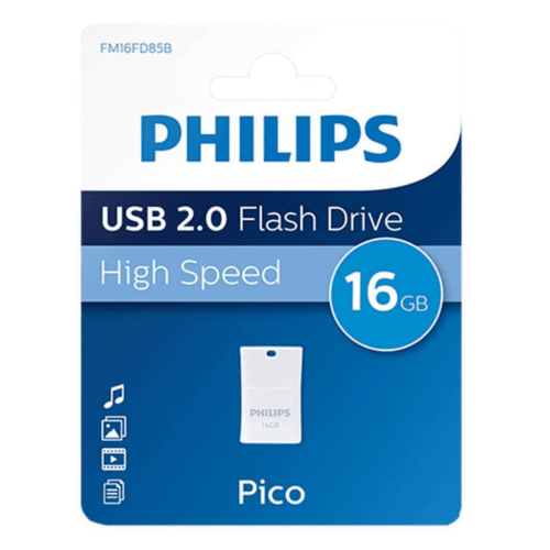 Philips USB-Stick 16GB 2.0 USB Drive Pico FM16FD85B