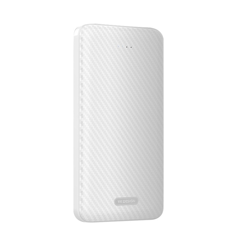 Powerbank 10000 mAh White 2x USB (YK-Design YKP-021)