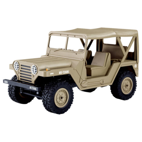 RC Offroad Jeep U.S. Military 114 2.4GHz 4WD (Beige)