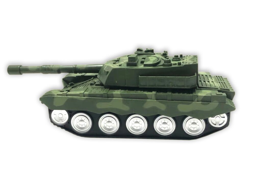 RC Tank 118 with light 4 Channel LANDCORPS (Green)