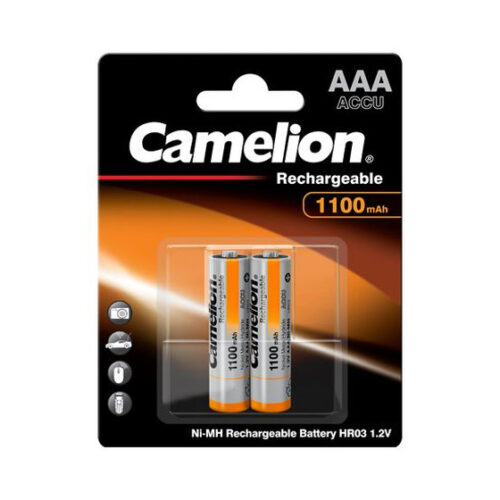 Rechargeable batteries Camelion AAA Micro 1100mAH (2 Pcs)