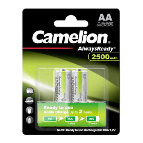 Rechargeable battery Camelion AA Mignon Always Ready 2500mA (2 Pcs.)