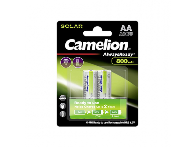 Rechargeable battery Camelion AA Mignon Always Ready 800mAH (2 Pcs.)