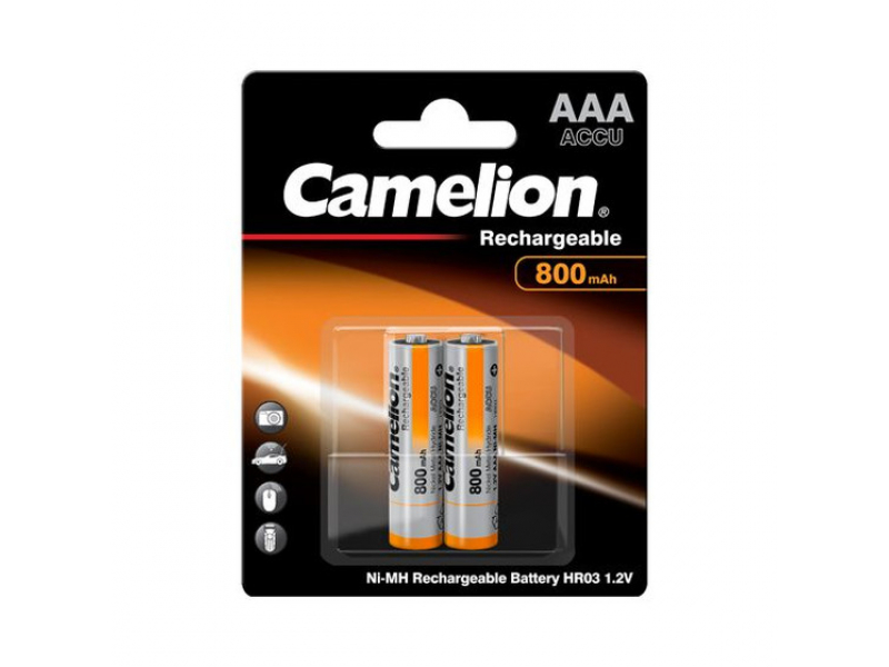 Rechargeable battery Camelion  AAA Micro 800mAH (2 Pcs.)