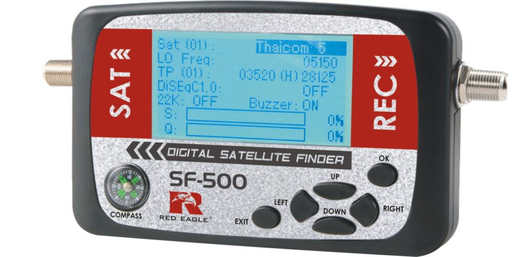 Red Eagle TV-SAT DVB-S DVB-S2 Digital Satellite Finder SF-500