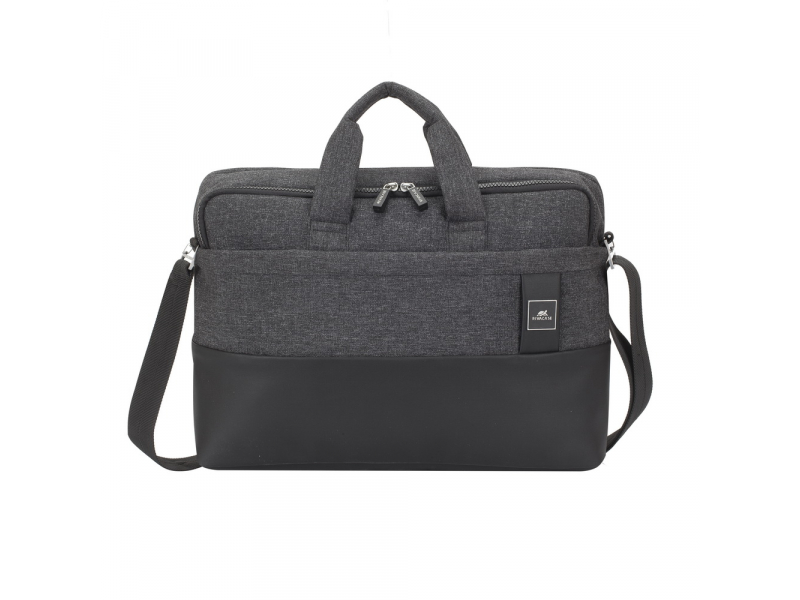 Riva NB Tasche Lantau 15,6 schwarz melange 8831 Macbook P 8831 BLACK MELANGE