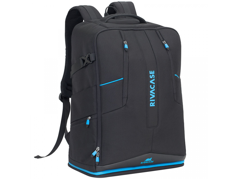 Rivacase 7890 - Backpack case - 40.6 cm (16inch) - Expandable - 2.25 kg - Black,Blue 7890 BLACK