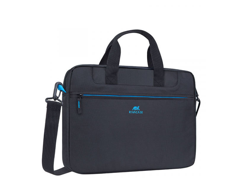 Rivacase 8027 - Hardshell case - 35.6 cm (14inch) - Shoulder strap - 345 g - Black 8027 BLACK