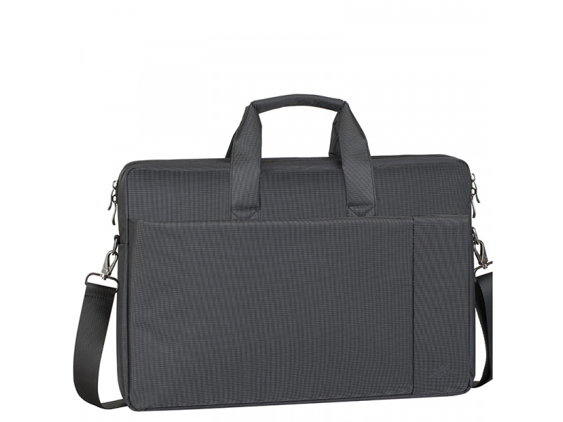 Rivacase 8257 - Hardshell case - 43.9 cm (17.3inch) - Shoulder strap - 880 g - Black 8257 BLACK