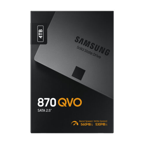 Samsung 870 QVO SSD 4TB SATA Intern 2.5 MZ-77Q4T0BW