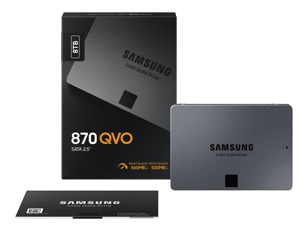 Samsung 870 QVO SSD 8TB SATA Intern 2.5  MZ-77Q8T0BW