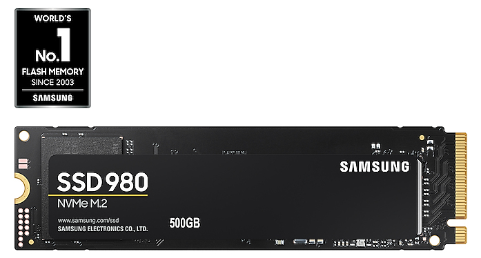 Samsung 980 - 500 GB - M.2 - 3100 MB