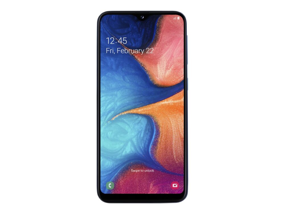 Samsung Galaxy A20e Dual Sim 32GB Blue DE SM-A202FZBDDBT