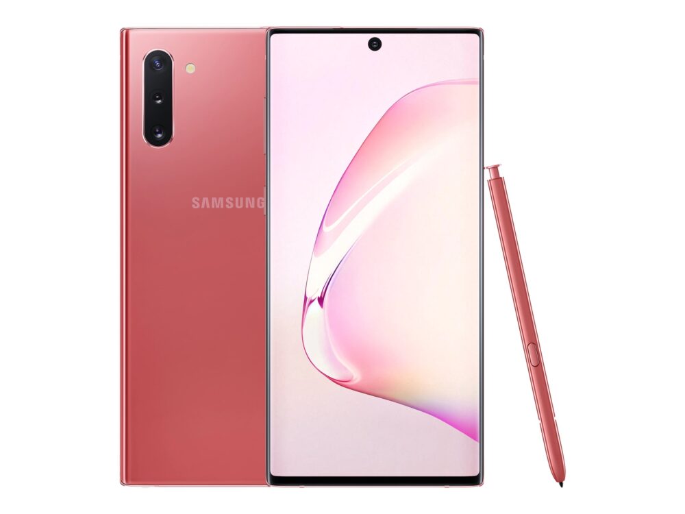Samsung Galaxy Note10 Aura Pink 256GB SM-N970FZIDDBT