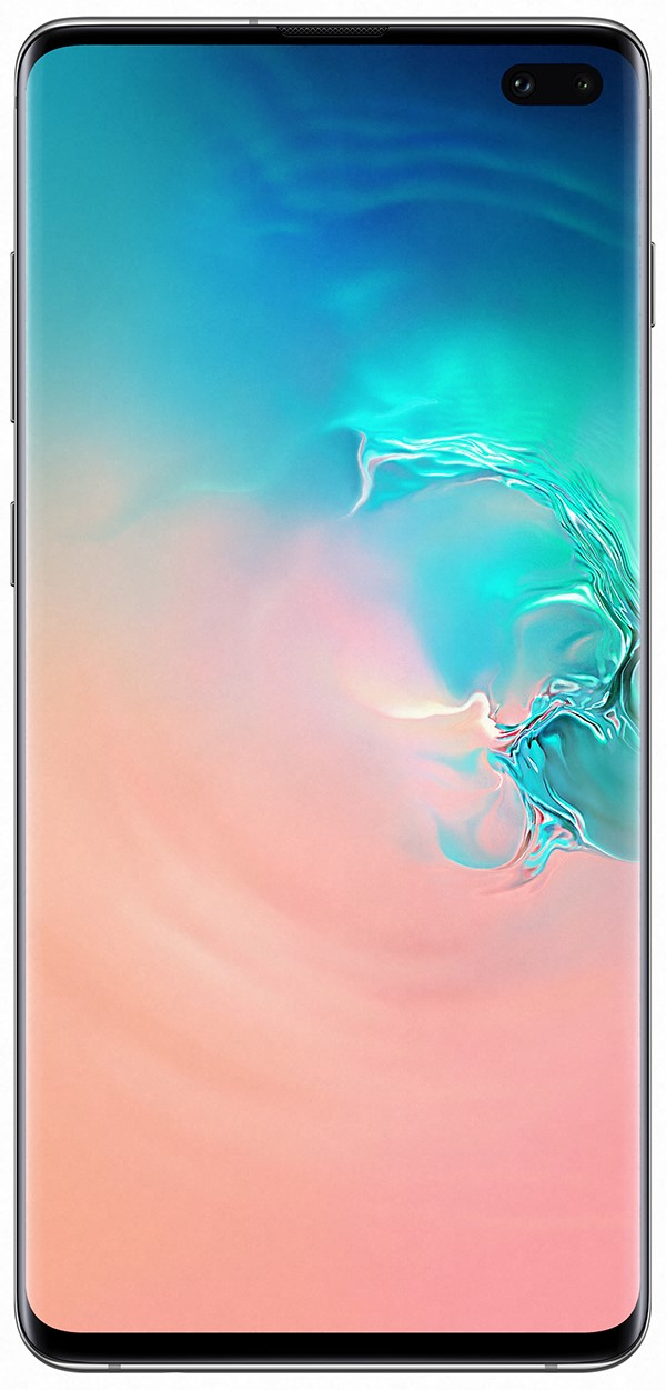 Samsung Galaxy S10+ 128GB Prism Smartphone Dual-SIM White SM-G975FZWDDBT