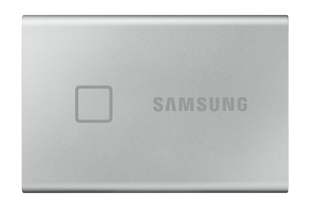 Samsung Portable SSD T7 Touch 2TB Silver MU-PC2T0S