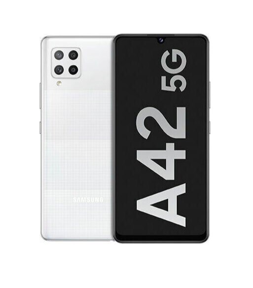 Samsung SM-A426B Galaxy A42 5G 4+128GB prism dot white DE SM-A426BZWDEUB