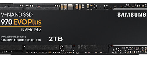 Samsung  SSD M.2 (2280)  2TB 970 EVO Plus MZ-V7S2T0BW