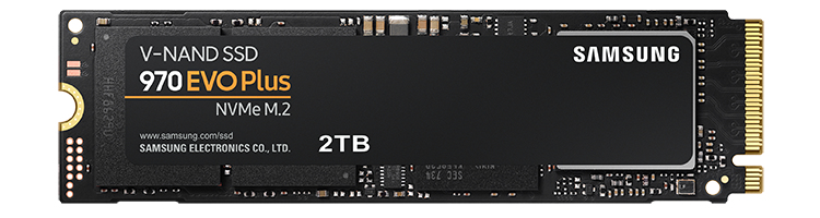 Samsung  SSD M.2 (2280)  2TB 970 EVO Plus MZ-V7S2T0BW