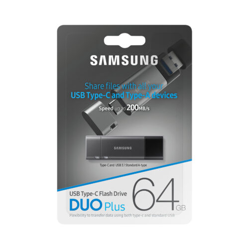 Samsung USB 3.1 + USB-C DUO Plus 64GB  MUF-64DB