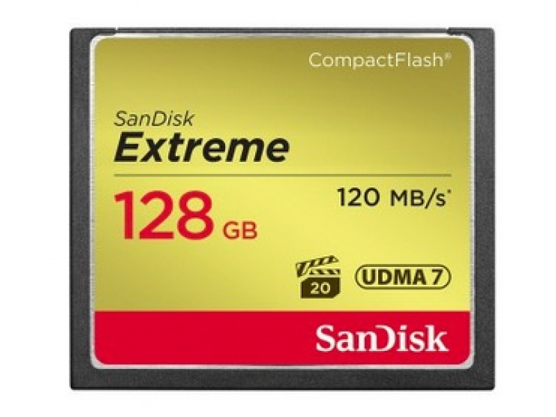 SanDisk CF Extreme 128GB Extreme 120MB