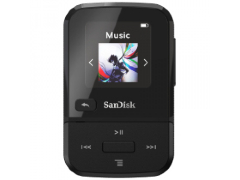 SanDisk MP3 Clip Sport Go 32GB black retail SDMX30-032G-G46K