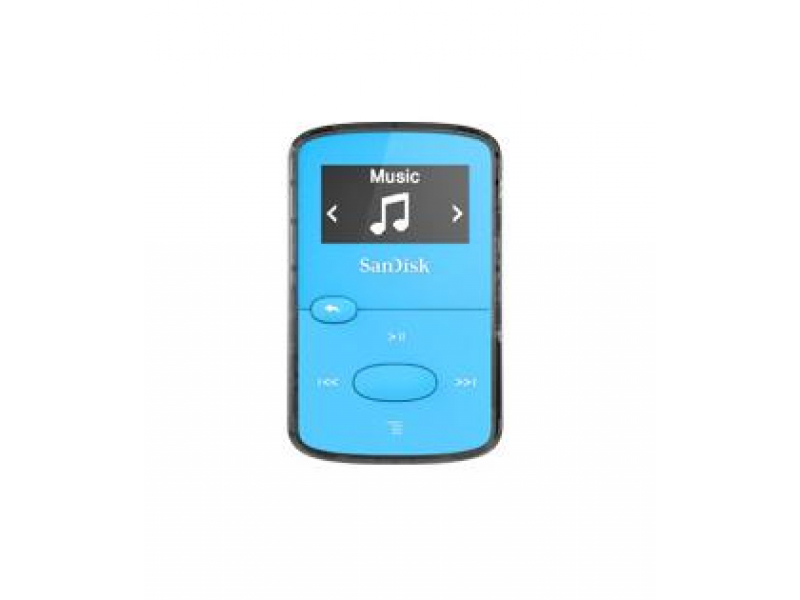 SanDisk MP3 Sansa Clip JAM Blue 8GB retail SDMX26-008G-G46B