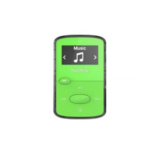 SanDisk MP3 Sansa Clip JAM Green 8GB retail SDMX26-008G-G46G
