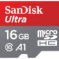 SanDisk MicroSDHC  16GB Ultra 98MB C10 A1 wA SDSQUAR-016G-GN6IA
