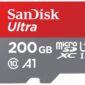 SanDisk  MicroSDXC 200GB Ultra Android 100MB C10 U1 wA SDSQUAR-200G-GN6MA