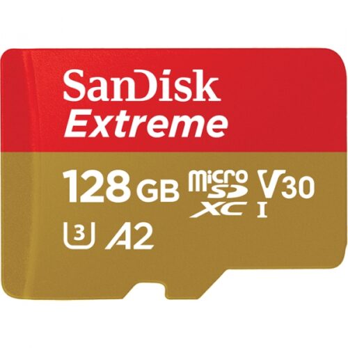 SanDisk MicroSDXC Extreme 128GB  UHS-I U3 Class10 SDSQXA1-128G-GN6AA